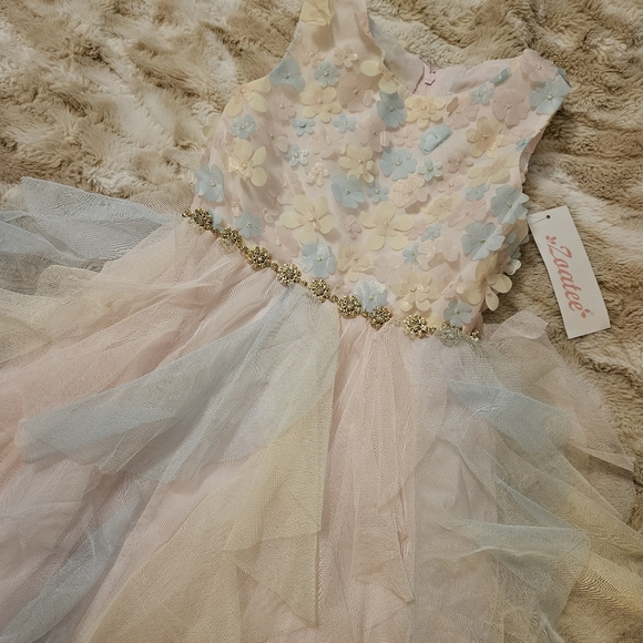 Other - Pastel rainbow floral dress